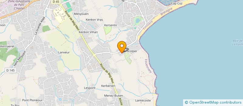 localisation de l'entreprise MADAME ADELISE CHAMPION à FOUESNANT