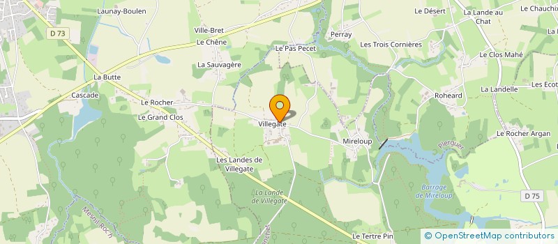 localisation de l'entreprise MADAME ADELISE NIEL  LE TRONCHET