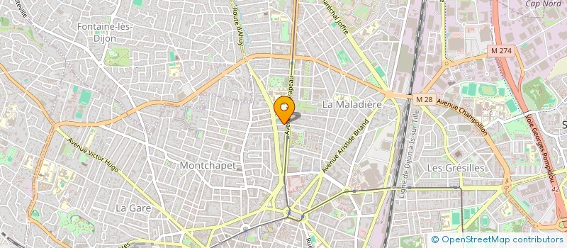 localisation de l'entreprise MADAME ADEM SELLAMI  DIJON