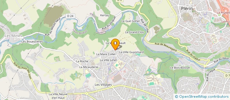 localisation de l'entreprise MADAME ADENORA LE DISCORD à SAINT-BRIEUC