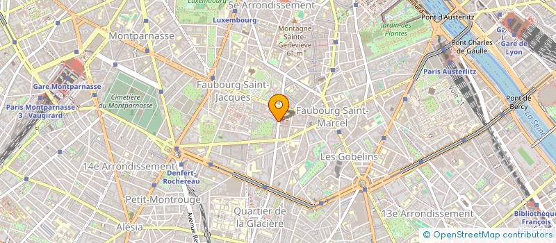 localisation de l'entreprise MADAME ADEOUMI KOUCHANOU  PARIS