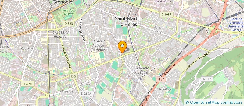 localisation de l'entreprise MADAME ADEVIYE GULESEN à SAINT-MARTIN-D'HERES