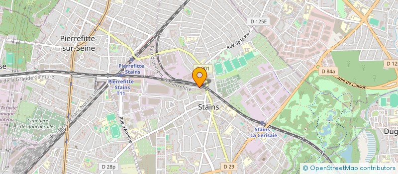 localisation de l'entreprise MADAME ADIDI YAHIAOUI à STAINS