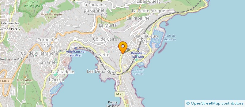 localisation de l'entreprise MADAME ADIDJA BELHAMICI à BEAULIEU-SUR-MER