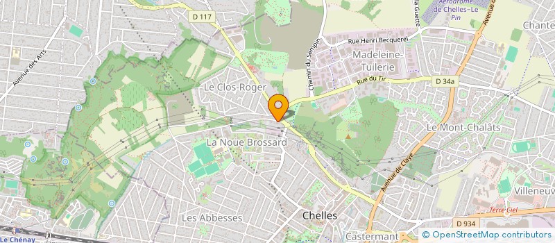 localisation de l'entreprise MADAME ADIKATOU SOUMANOU à CHELLES