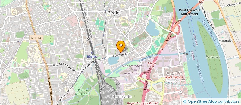 localisation de l'entreprise MADAME ADILE NURIEVA à BEGLES