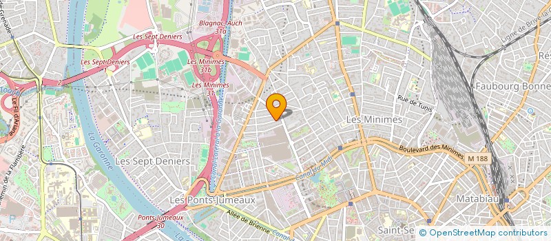 localisation de l'entreprise MADAME ADINA ELENA PRODAN à TOULOUSE