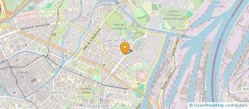 localisation de l'entreprise MADAME ADINA GHIDIONESCU à STRASBOURG