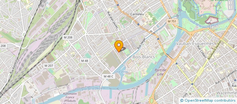localisation de l'entreprise MADAME ADINA PANCHEA à LILLE