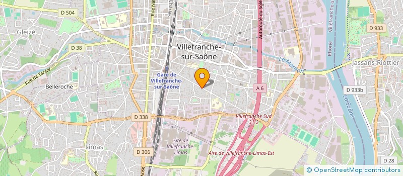 localisation de l'entreprise MADAME ADITI SAHAY  VILLEFRANCHE-SUR-SAONE