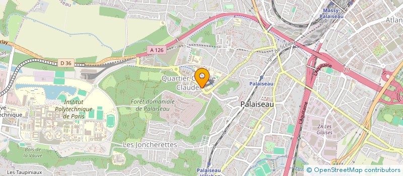 localisation de l'entreprise MADAME ADJA DIOUF à PALAISEAU
