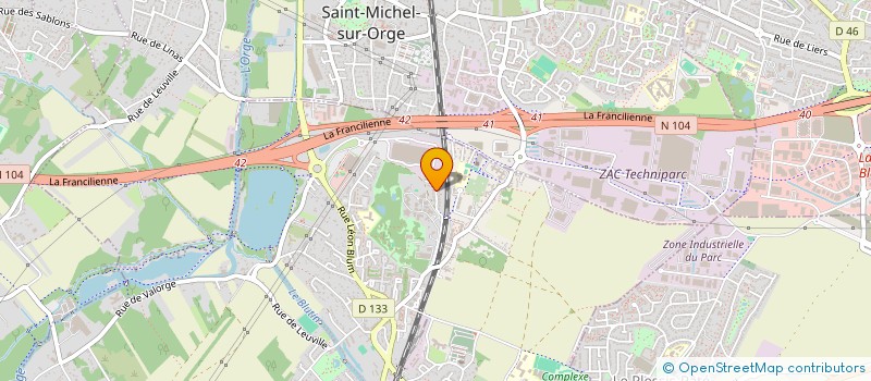 localisation de l'entreprise MADAME ADJA GAYE à BRETIGNY-SUR-ORGE