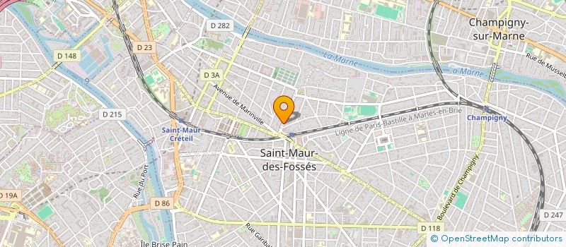 localisation de l'entreprise MADAME ADJA MARIEME BA à SAINT-MAUR-DES-FOSSES