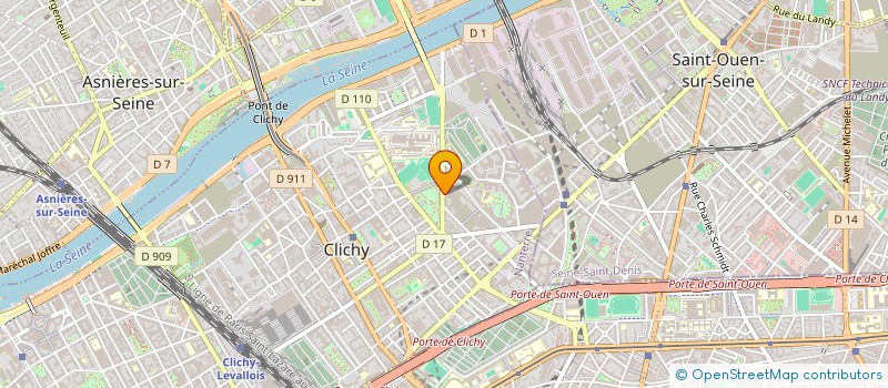 localisation de l'entreprise MADAME ADJARATOU-AMINATA DI NDIAYE à CLICHY