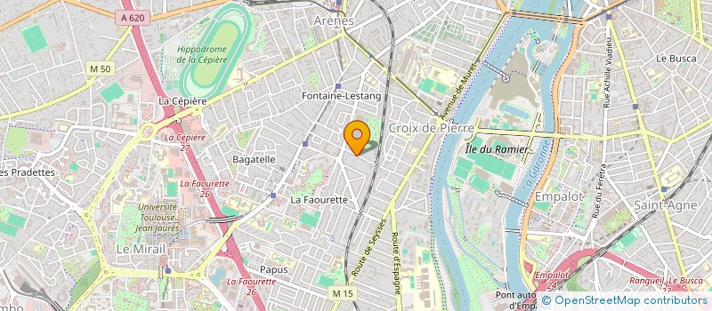 localisation de l'entreprise MADAME ADJI ANTA SECK à TOULOUSE