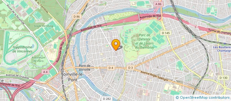 localisation de l'entreprise MADAME ADJIA MERZOUG à CHAMPIGNY-SUR-MARNE