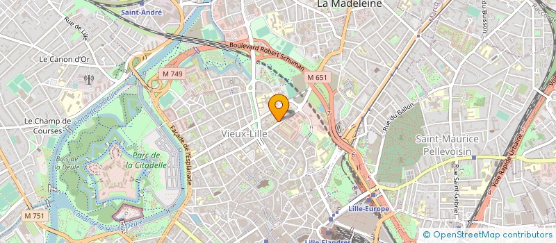 localisation de l'entreprise MADAME ADJILA MESSAOUDI à LILLE