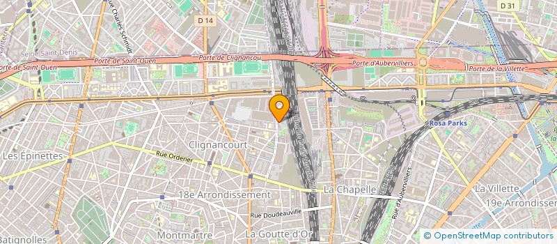 localisation de l'entreprise MADAME ADJO KATCHE  PARIS