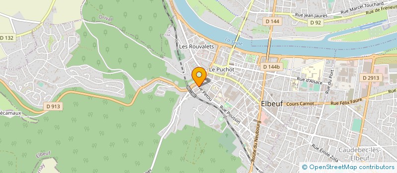 localisation de l'entreprise MADAME ADJO TASSIVI HOUNKPATI à ELBEUF