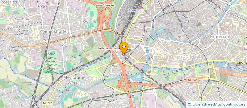 localisation de l'entreprise MADAME ADJOA ADADE à STRASBOURG