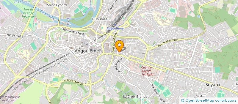 localisation de l'entreprise MADAME ADJOUA N'GUESSAN à ANGOULEME