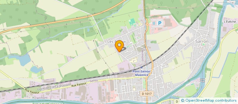 localisation de l'entreprise MADAME ADLINE HARRYS  LES AGEUX