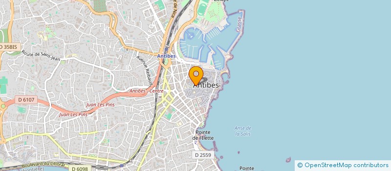 localisation de l'entreprise MADAME ADNA SARAJLIC à ANTIBES