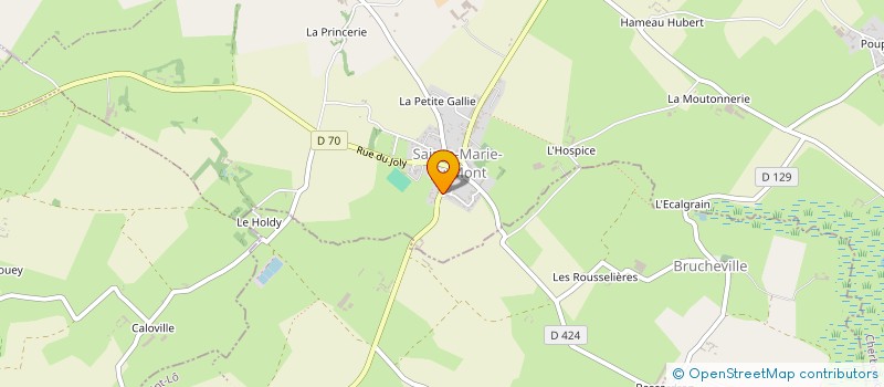 localisation de l'entreprise MADAME ADOLPHE LEGRET à CARENTAN-LES-MARAIS