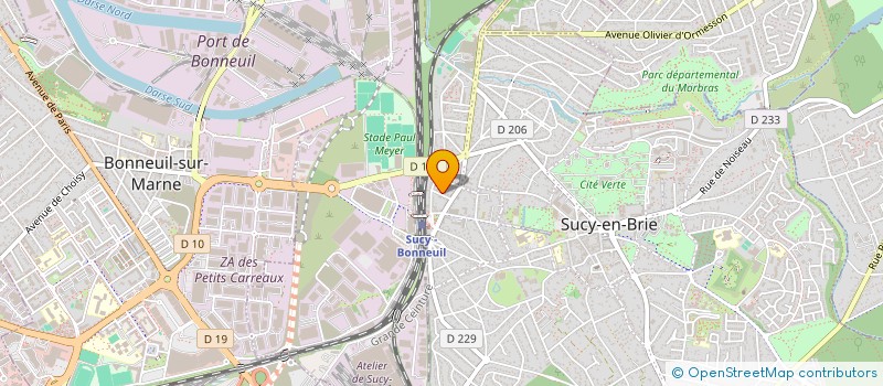 localisation de l'entreprise MADAME ADRIAN RICE  SUCY-EN-BRIE