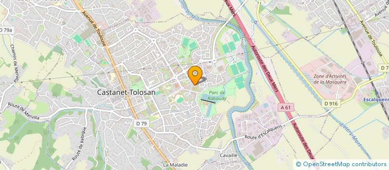 localisation de l'entreprise MADAME ADRIANA ANDREI à CASTANET-TOLOSAN