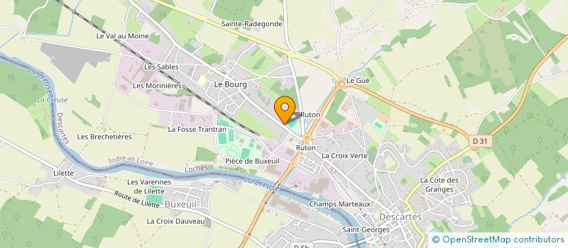 localisation de l'entreprise MADAME ADRIANA ARNAUTU  DESCARTES