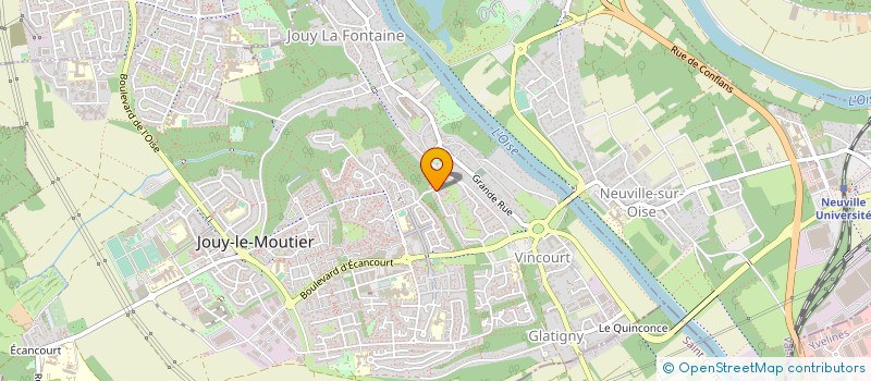 localisation de l'entreprise MADAME ADRIANA BADEA à JOUY-LE-MOUTIER