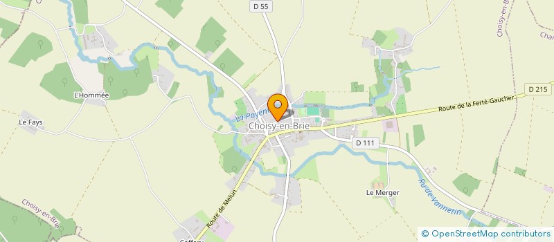 localisation de l'entreprise MADAME ADRIANA BARRETTA  CHOISY-EN-BRIE