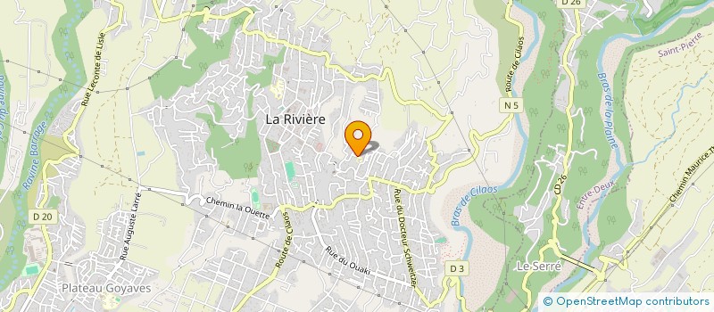 localisation de l'entreprise MADAME ADRIANA CARPAYE  SAINT-LOUIS