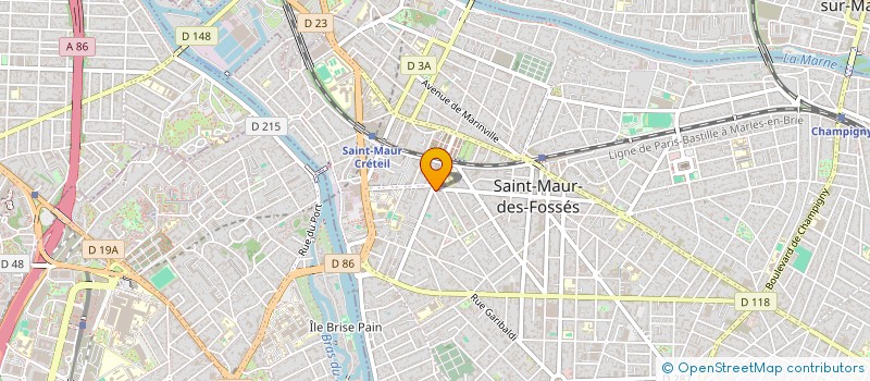 localisation de l'entreprise MADAME ADRIANA CHRISTINA ALVES LUZ à SAINT-MAUR-DES-FOSSES