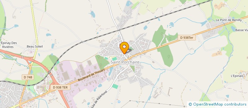 localisation de l'entreprise MADAME ADRIANA CIRPACI  BRESSUIRE