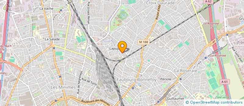 localisation de l'entreprise MADAME ADRIANA DE TOLEDO E SILVA  TOULOUSE