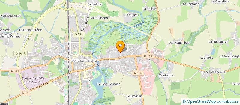 localisation de l'entreprise MADAME ADRIANA DEBONO  NORT-SUR-ERDRE