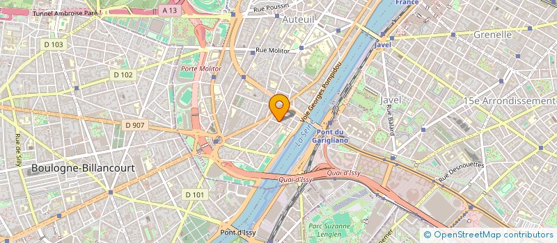 localisation de l'entreprise MADAME ADRIANA FALSANISI  PARIS