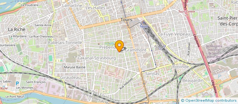 localisation de l'entreprise MADAME ADRIANA FERGUSON  TOURS