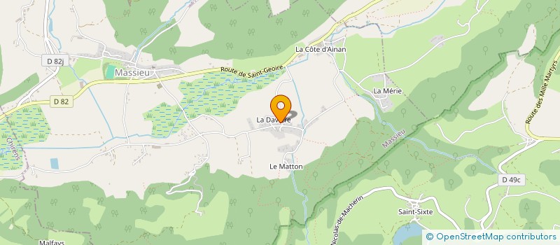 localisation de l'entreprise MADAME ADRIANA FERRAZ  MASSIEU