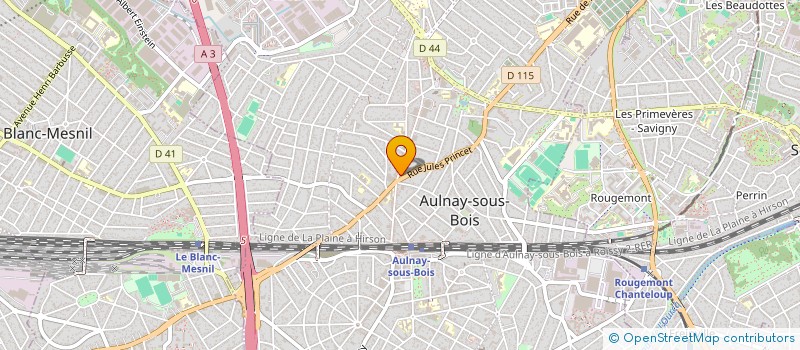 localisation de l'entreprise MADAME ADRIANA FERRI à AULNAY-SOUS-BOIS