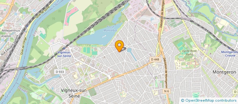 localisation de l'entreprise MADAME ADRIANA GASPER  VIGNEUX-SUR-SEINE