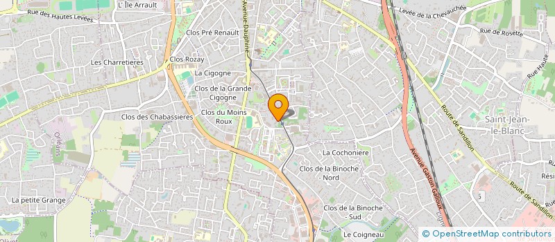 localisation de l'entreprise MADAME ADRIANA GOITIA ZAPATA à ORLEANS