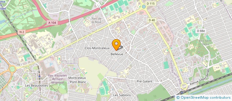 localisation de l'entreprise MADAME ADRIANA IONITA à VILLEPINTE