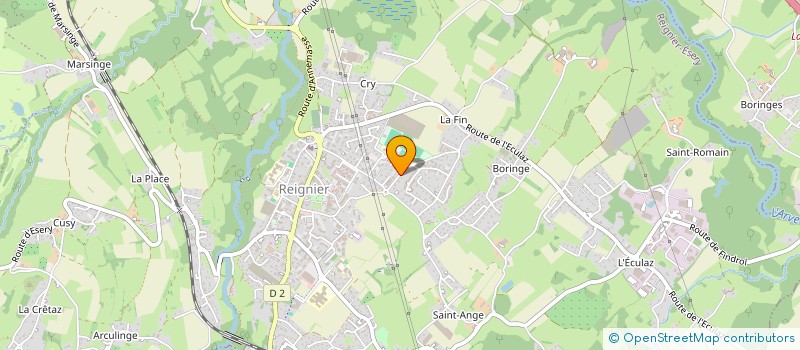 localisation de l'entreprise MADAME ADRIANA LAMEIJN à REIGNIER-ESERY