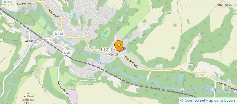 localisation de l'entreprise MADAME ADRIANA LANOE  BETHISY-SAINT-MARTIN