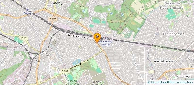 localisation de l'entreprise MADAME ADRIANA LIMA  GAGNY