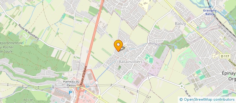 localisation de l'entreprise MADAME ADRIANA LUCA  BALLAINVILLIERS