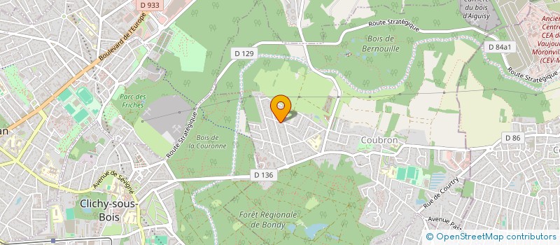 localisation de l'entreprise MADAME ADRIANA NIKOLIC  BONDY